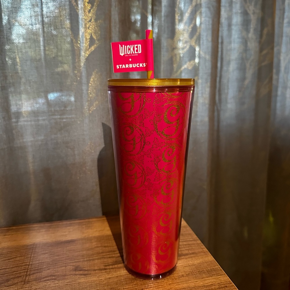Starbucks Pink Glitter Cold Cup (24 oz.)
